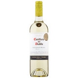 Casillero Del Diablo back of bottle sticker