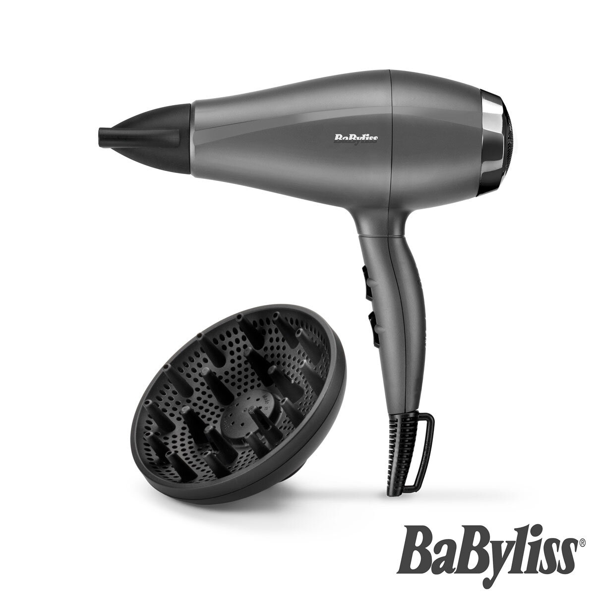 Babyliss Italian Pro Hair Dryer With Diffuser & Slim Nozzle