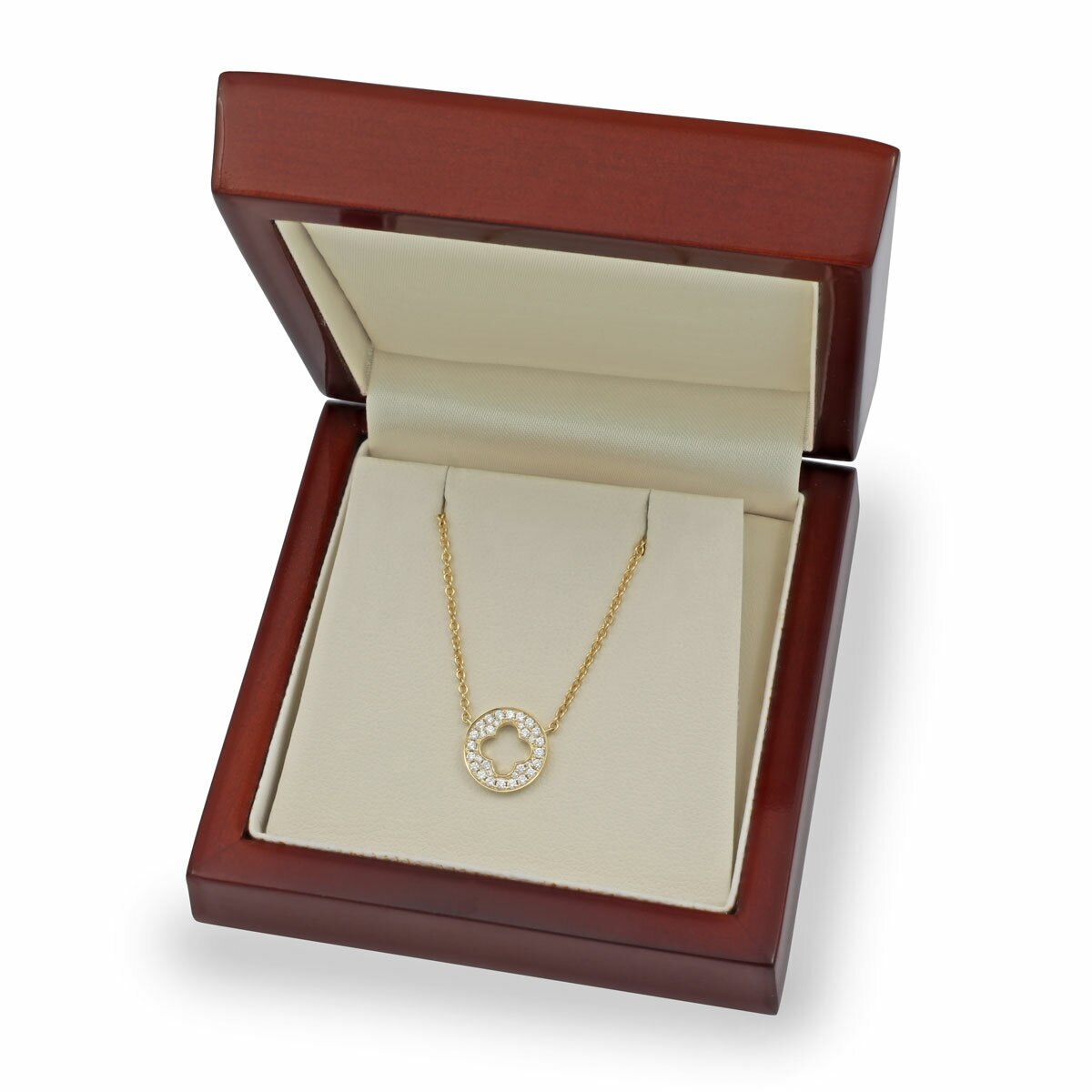 0.24ctw Round Brilliant Cut Diamond Necklace, 14ct Yellow Gold