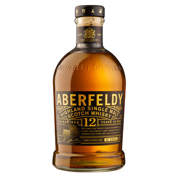 Aberfeldy 12 Year Old Single Malt Scotch Whisky, 70cl