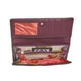 Osprey London Nappa Leather Women's Purse, Bordeaux with Gift Box