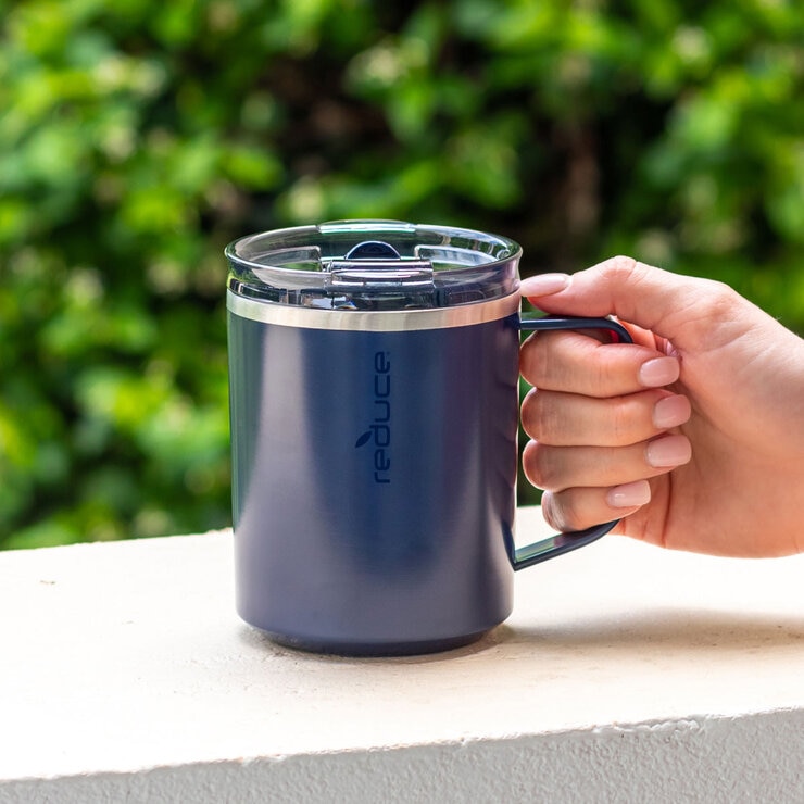 Lifestyle blue mug