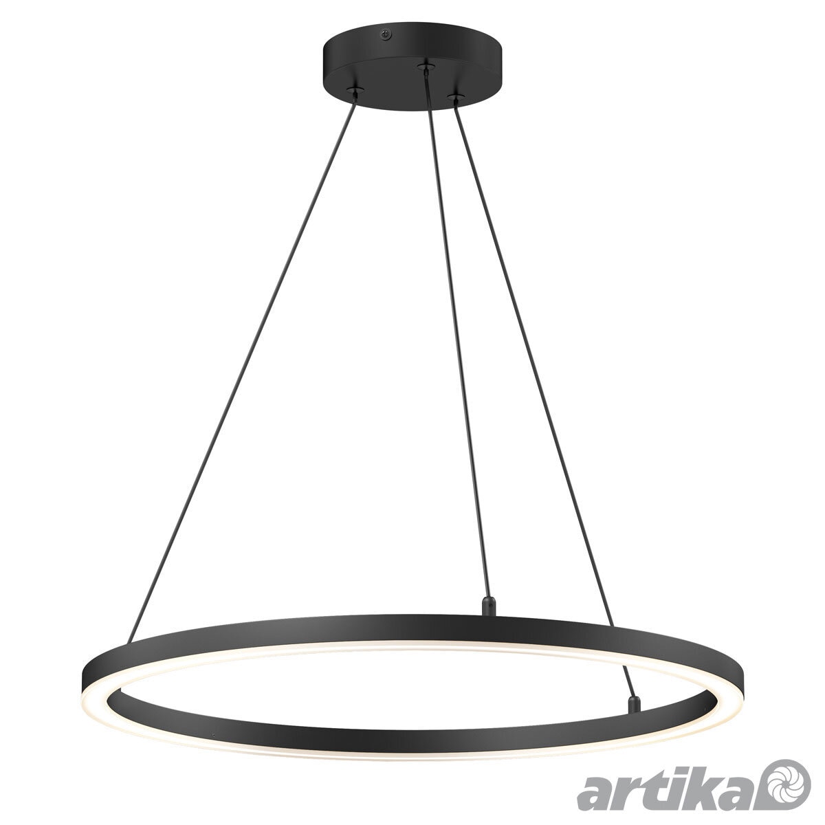 Artika Novato RGBW 28" 240V Pendant in Black