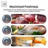 LG Fit & Max, GBBW726AEV Fridge Freezer, A Rated in Black LG Fit & Max, GBBW726AEV Fridge Freezer, A Rated in Black