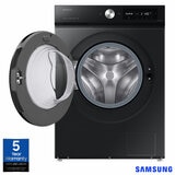 Samsung Series 7 WW90DB7U94GBU1, 9kg Smart Washing Machine, A Rated in Black