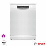 Bosch SMS4EMW06G Series 4 Freestanding 14 Place Setting Dishwasher, B Rated in White