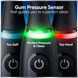 Lifestyle image of gum pressure sensor