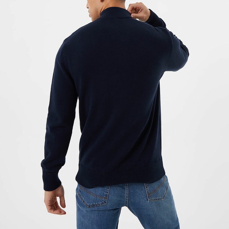 Jack Wills Men's Funnel Neck 1/2 Zip Sweater