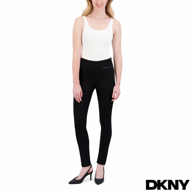 DKNY Ladies Pull on Ponte Pant DKNY Ladies Pull on Ponte Pant