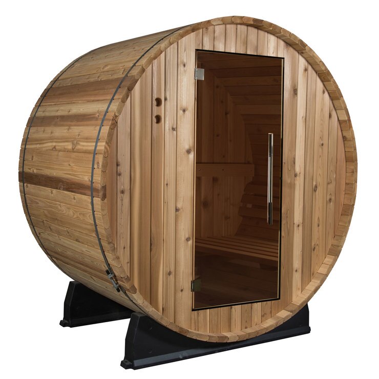 Almost Heaven Salem 2 Person Barrel Steam Sauna Costco UK