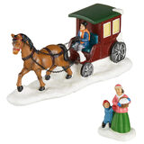 Buy Christmas Holiday Village 30 Pieces Horse & Carriage Image at Costco.co.uk