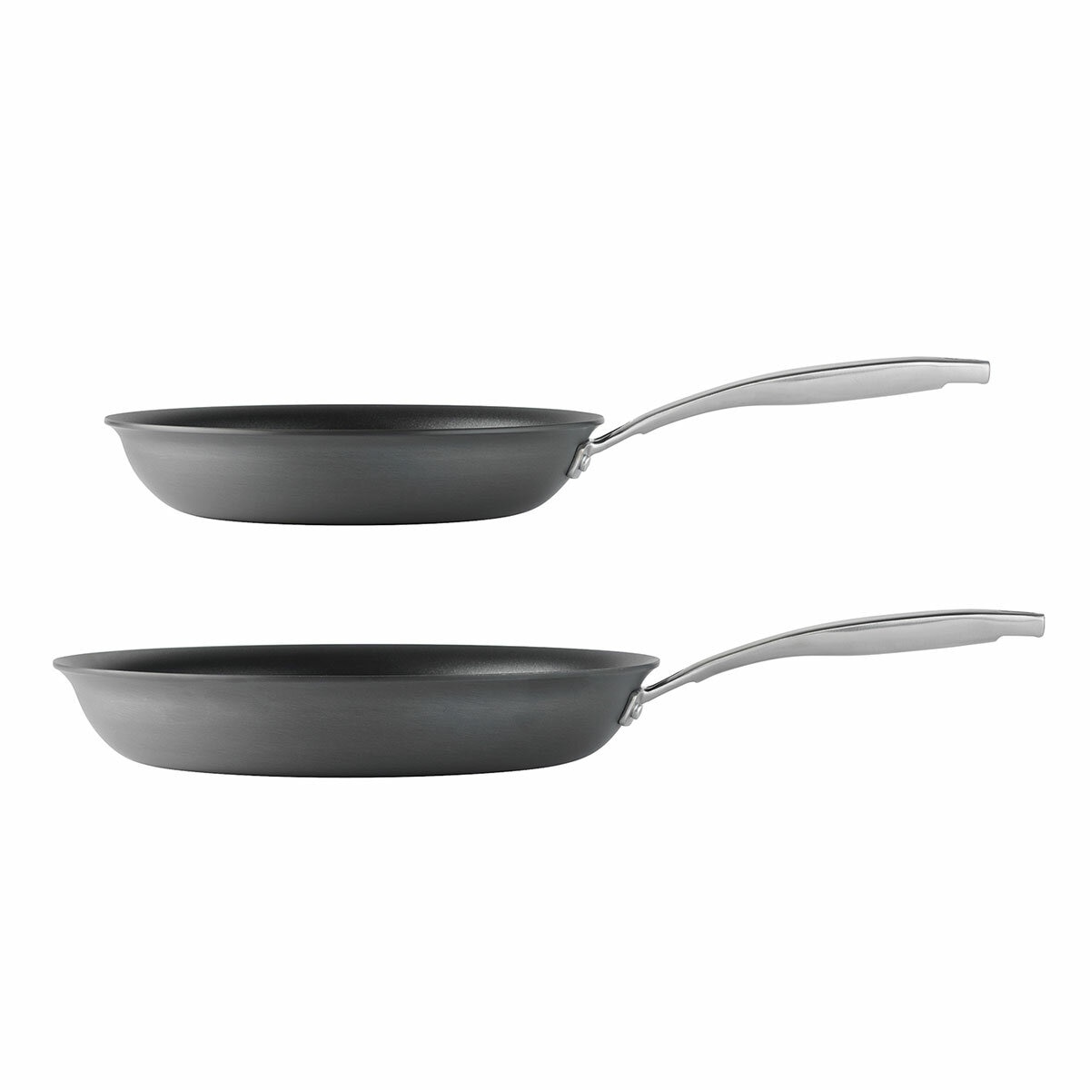 Tramontina Ceramic Hard Anodised Fry Pan Set, 2 Piece Tramontina Ceramic Hard Anodised Fry Pan Set, 2 Piece