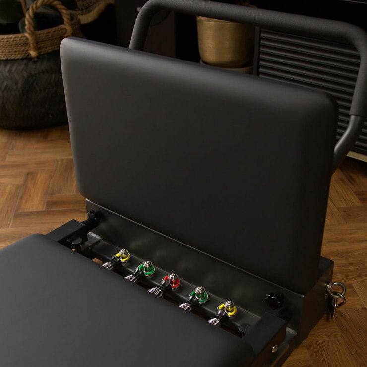 Lifestyle image of the resistance springs and jump board Lifestyle image of the resistance springs and jump board