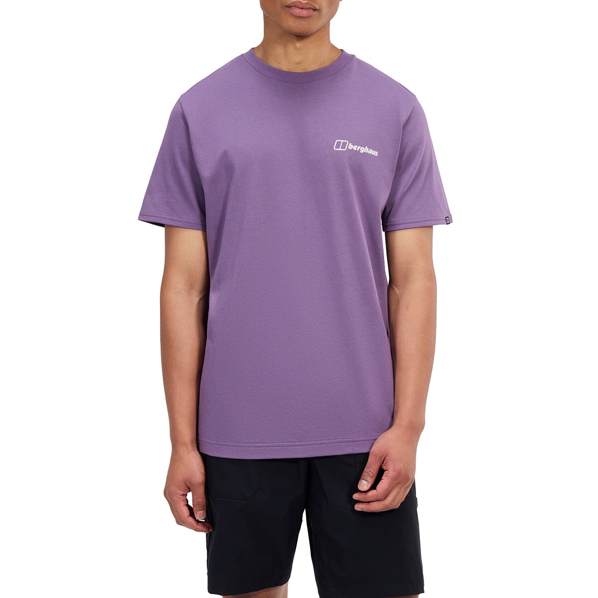 Berghaus Men's Logo Tee in Purple