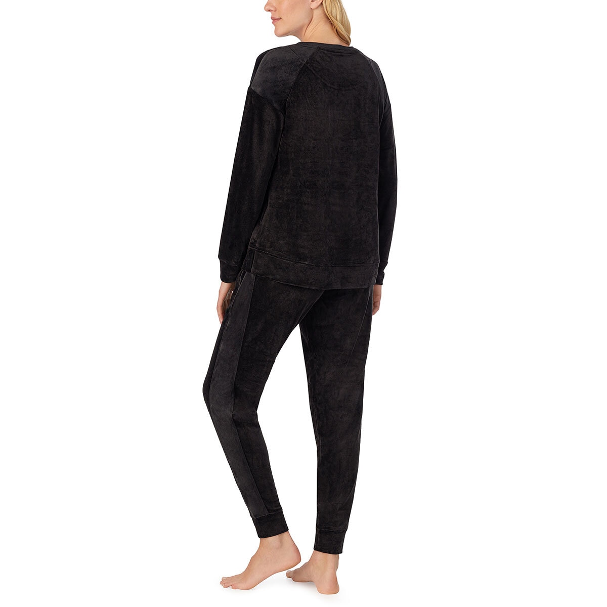Carole Hochman Ladies Lounge Set in Black, Large