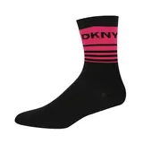 DKNY Women's Patterned Socks, 6 Pack in Pink