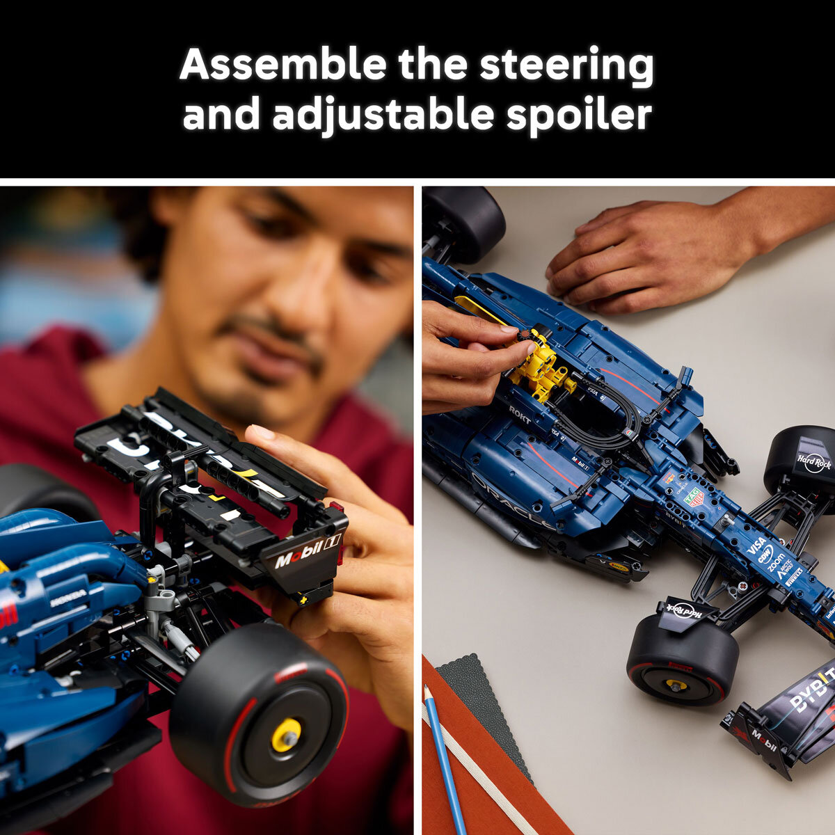 LEGO Technic Oracle Red Bull Racing RB20 F1 Car - Model 42206 (18+ Years)