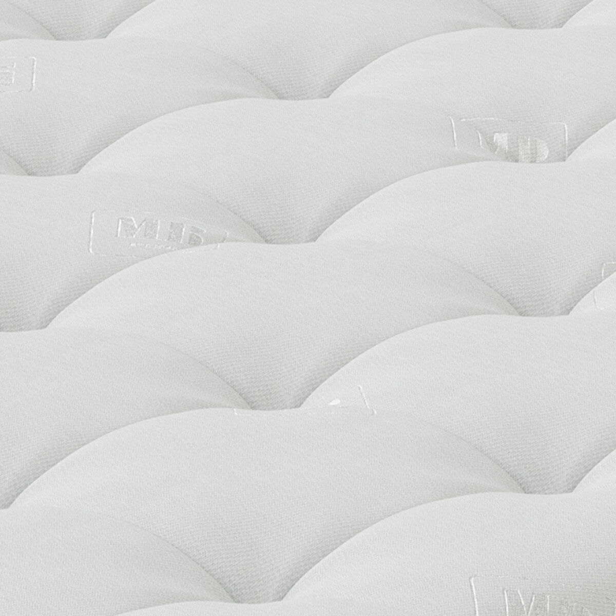 Mattress close-up showing material quality
