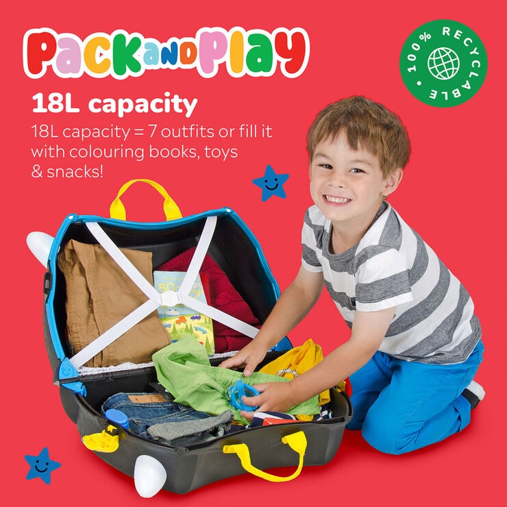 Trunki Ride-On Suitcase - Pedro the Pirate Ship Trunki Ride-On Suitcase - Pedro the Pirate Ship
