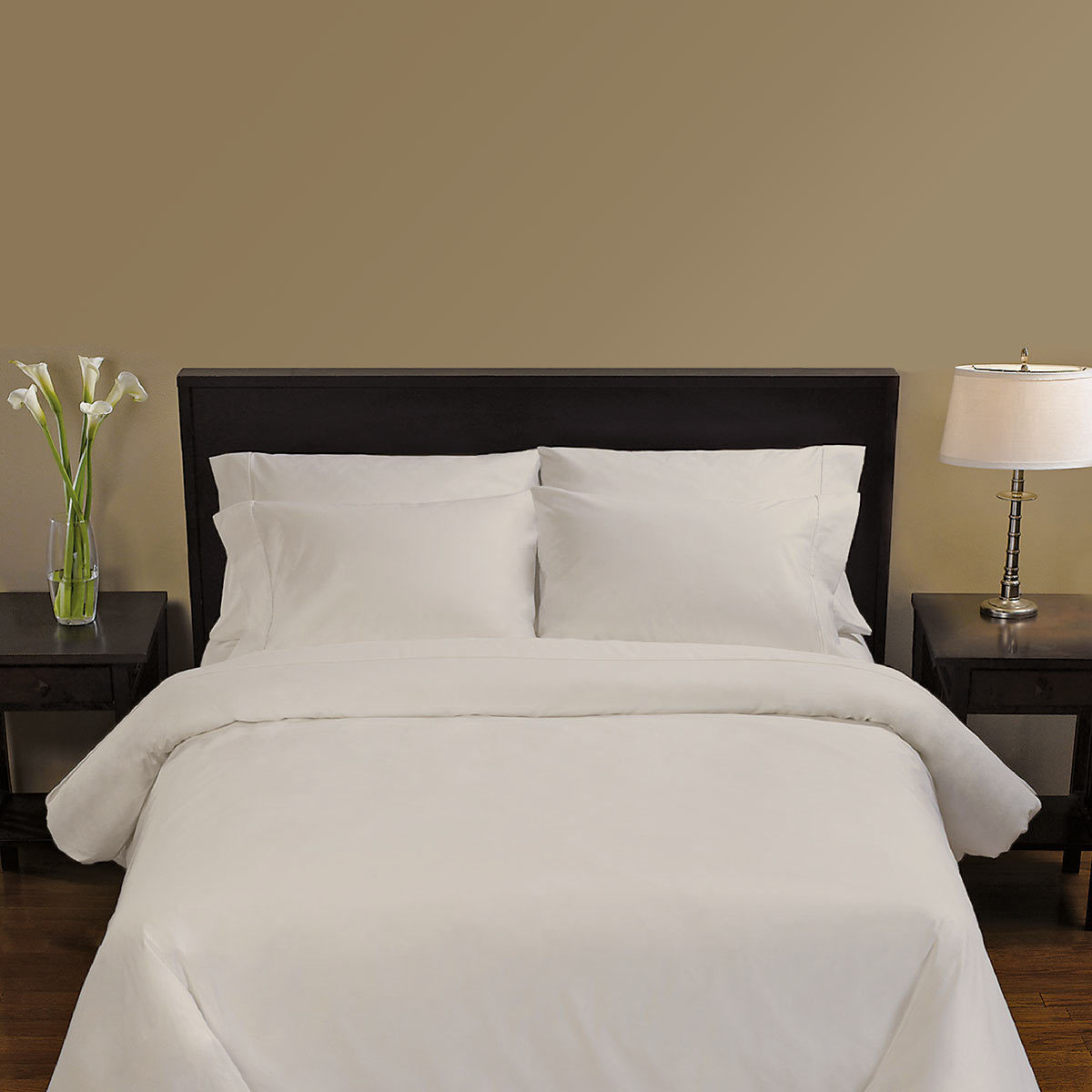 Kirkland Signature Double 600 Thread Count Duvet Cover Set Ivory