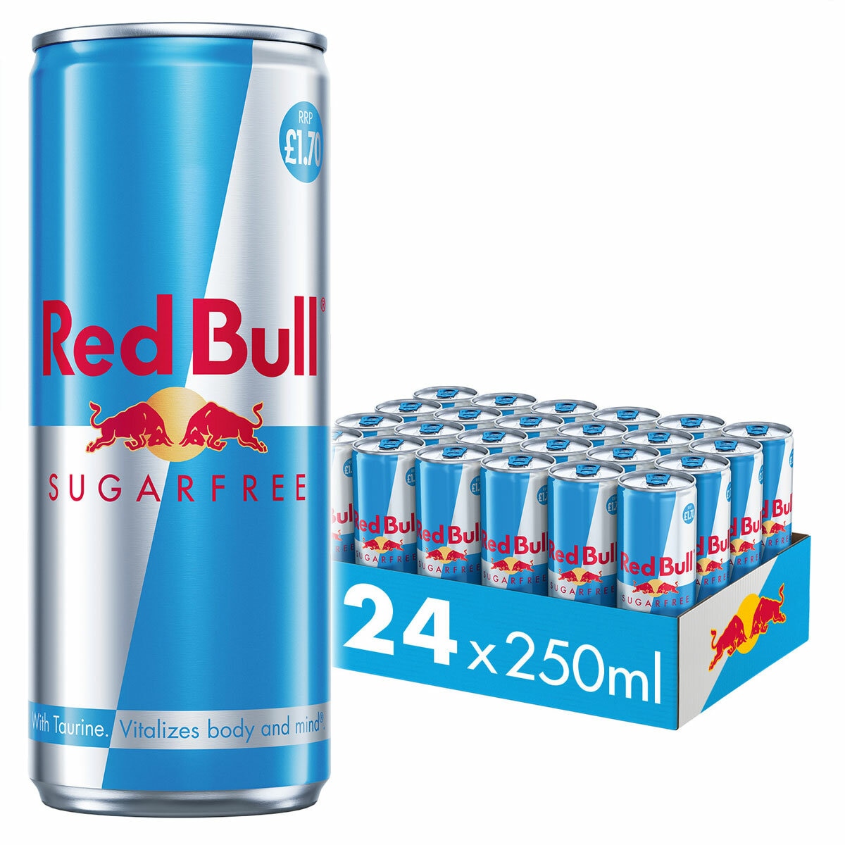 Red Bull Sugar Free PMP £1.70, 24 x 250ml Red Bull Sugar Free PMP £1.70, 24 x 250ml
