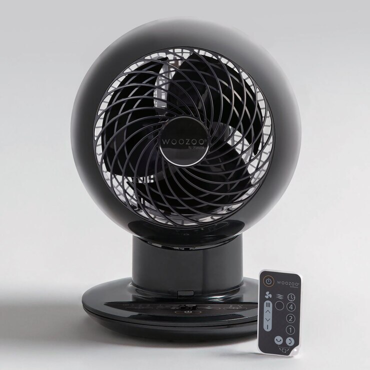 Woozoo Globe Air Circulator Fan With Remote Control, PCF-SC15T Black