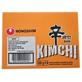 Box image of Nongshim Kimchi Noodles, 6x120g