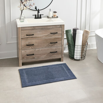 Grandeur Bath Mat in 4 Colours, 60 x 91 cm