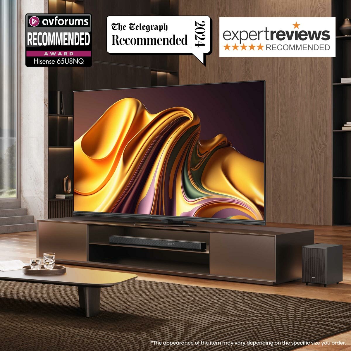 Buy Hisense 65U8NQTUK 65 Inch Mini-LED 4K Ultra HD Smart TV at Costco.co.uk