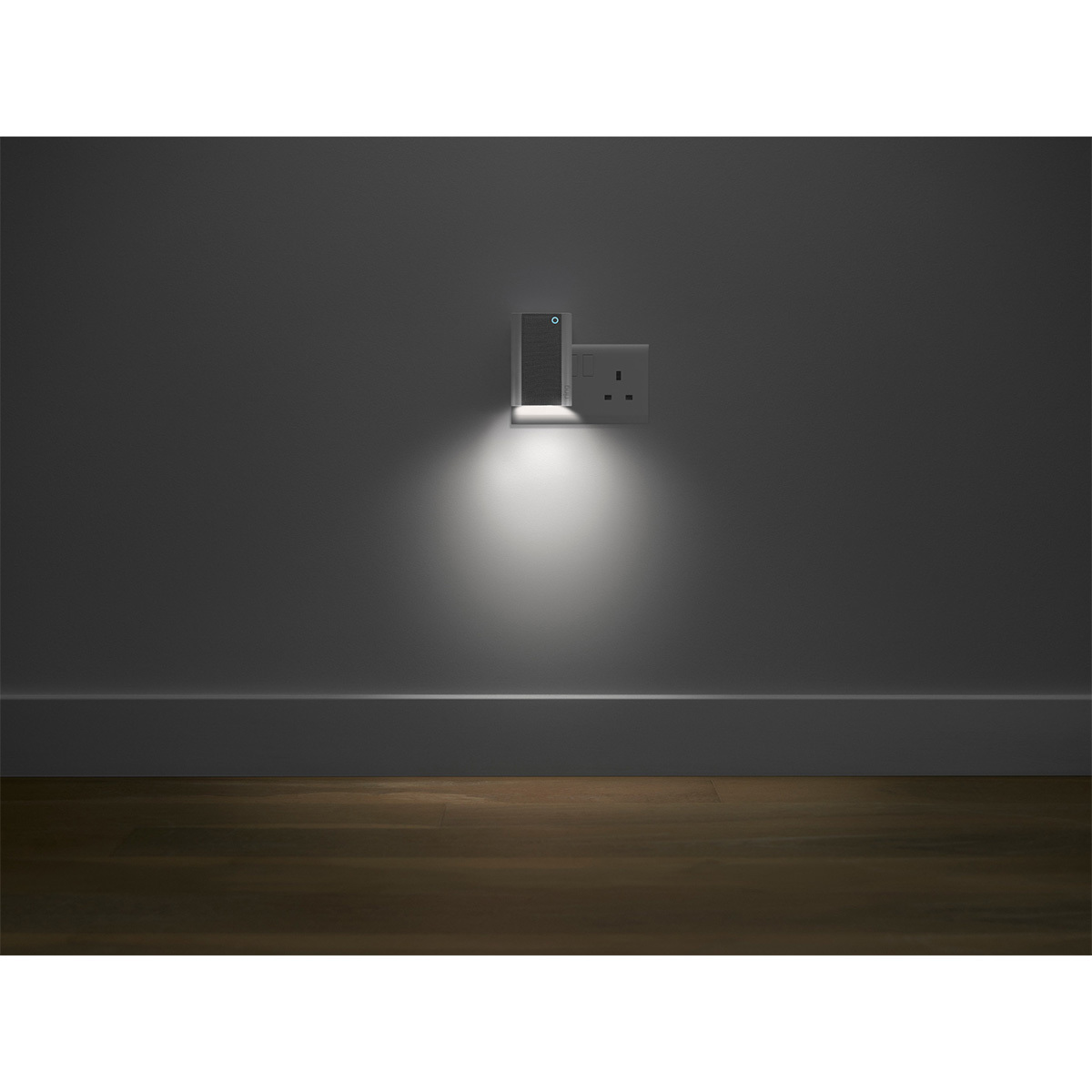 Lifestyle image of chime showcasing lighting feature
