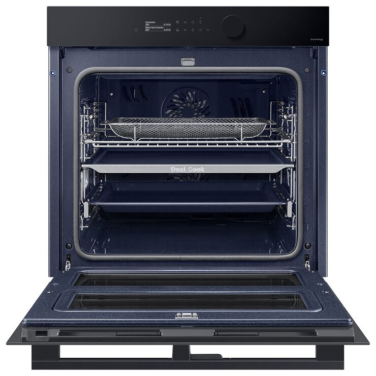 Samsung Series 5 Dual Cook Flex NV7B5750TAK/U4 76L Smart Oven, A+ Rating in Black