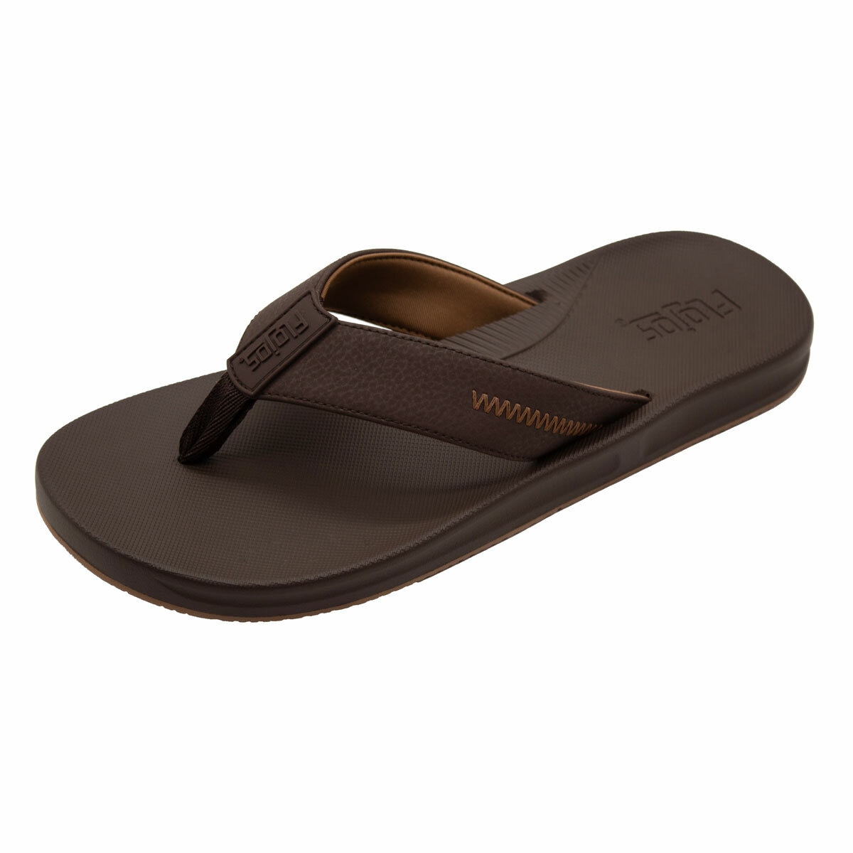 Flojos Mens Eves Flip Flop in Brown