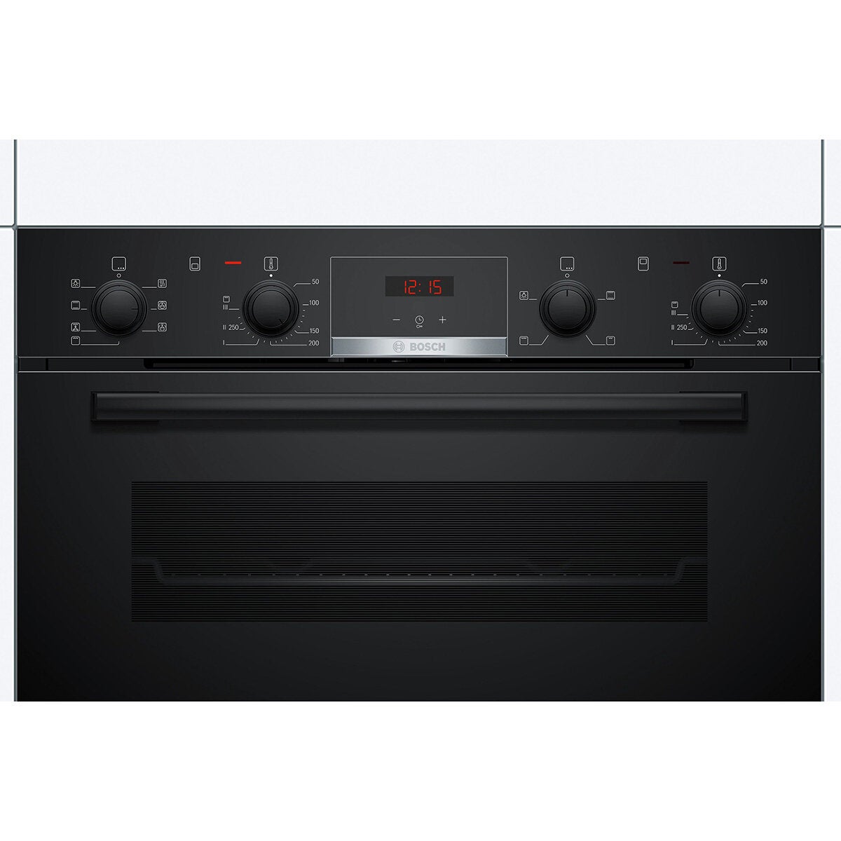 Bosch Series 4 NBS533BB0B Double Oven, A Rated in Black Bosch Series 4 NBS533BB0B Double Oven, A Rated in Black