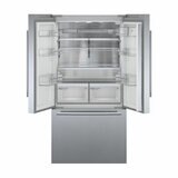 Bosch KFF96PIEP Multi Door Fridge Freezer, E Rated in Silver Bosch KFF96PIEP Multi Door Fridge Freezer, E Rated in Silver