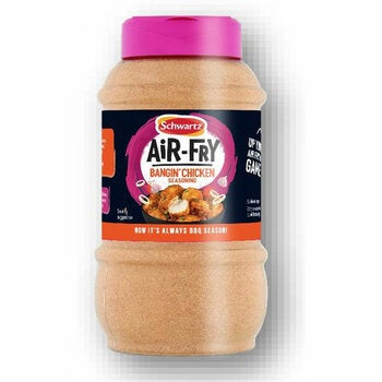 Schwartz Air Fry Bangin Chicken Seasoning, 340g Schwartz Air Fry Bangin Chicken Seasoning, 340g