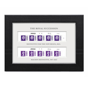 Royal Mail® The Royal Succession Framed Stamps