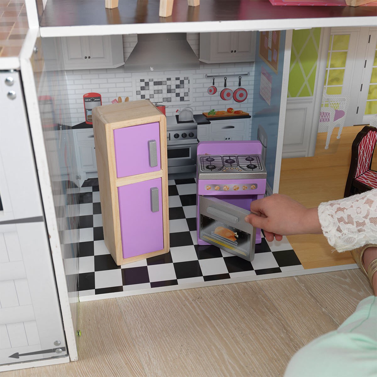 KidKraft Grand Estate Dollhouse + 26 Pieces Of Furniture (3+ Years) Costco UK