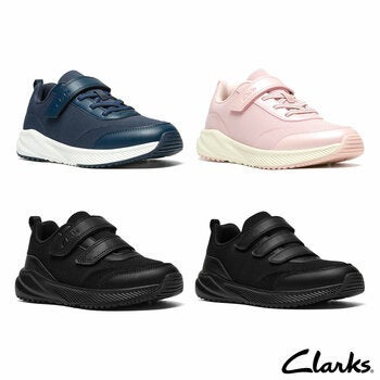 Clarks Kids Deyes Coast Trainer