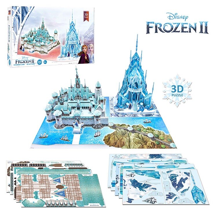 3D Puzzle in Disney Frozen 2 (8+ Years) Costco UK