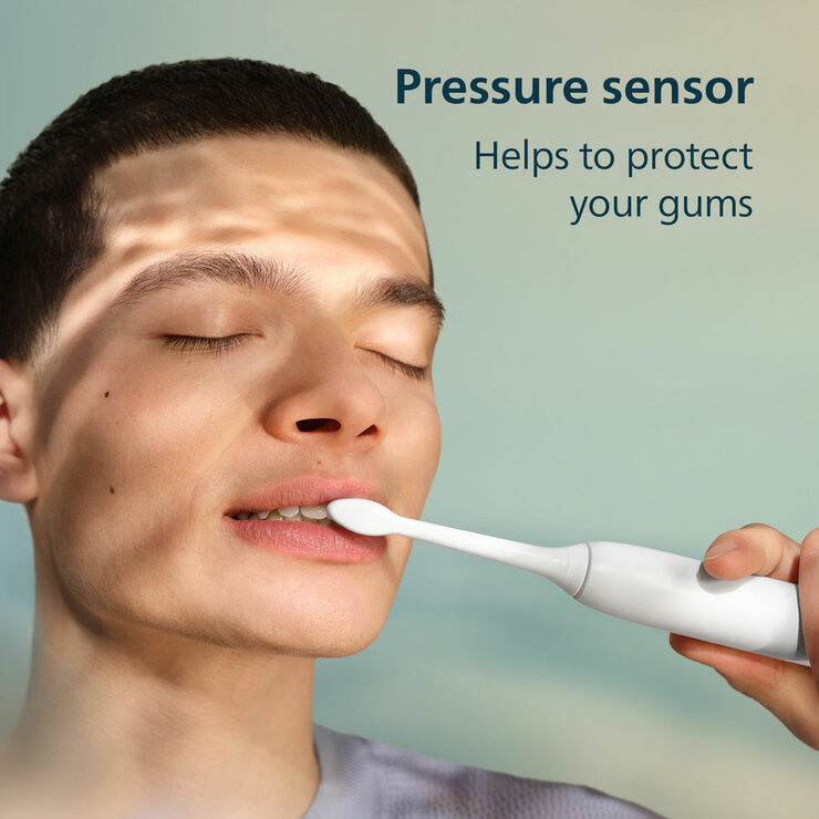 Lifestyle image with pressure sensor