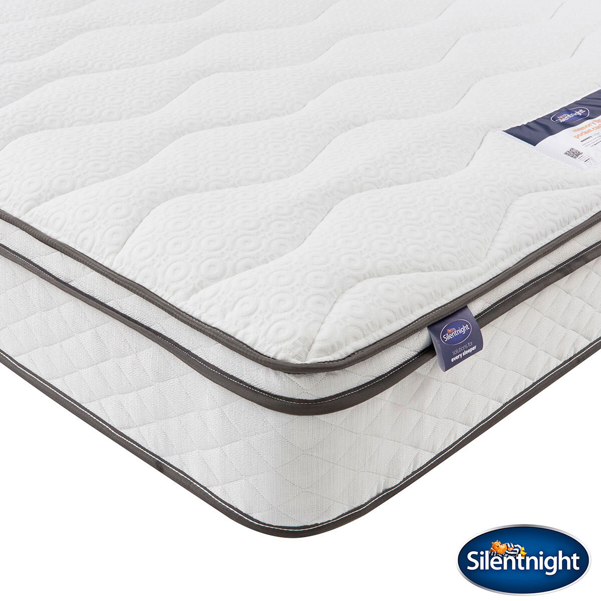 Silentnight 1200 Pocket Memory Cushion Top Mattress in 4 Sizes