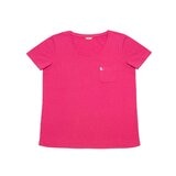 Jack Wills Ladies Fullford T-Shirt with Pocket in Pink