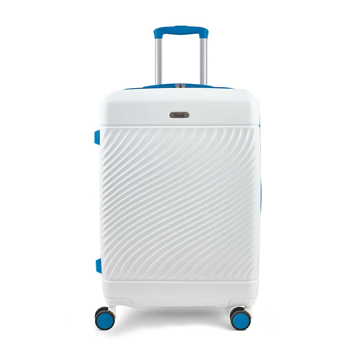 ROCK Love Island Medium Suitcase White / Blue