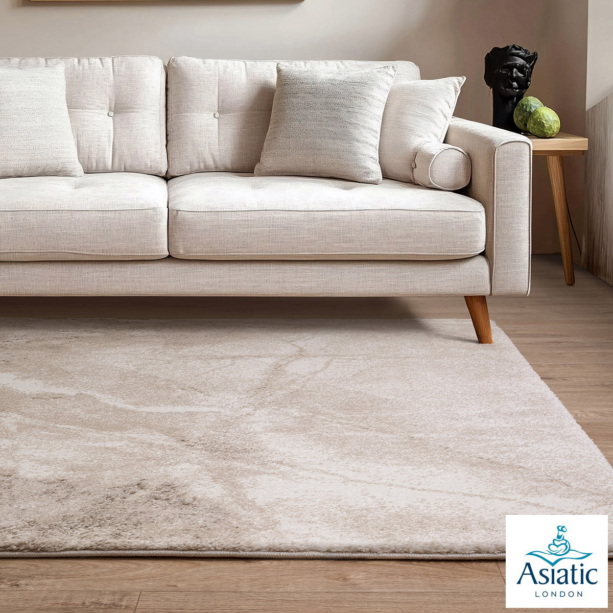 Mirage Rug in 2 Sizes, Haze Beige