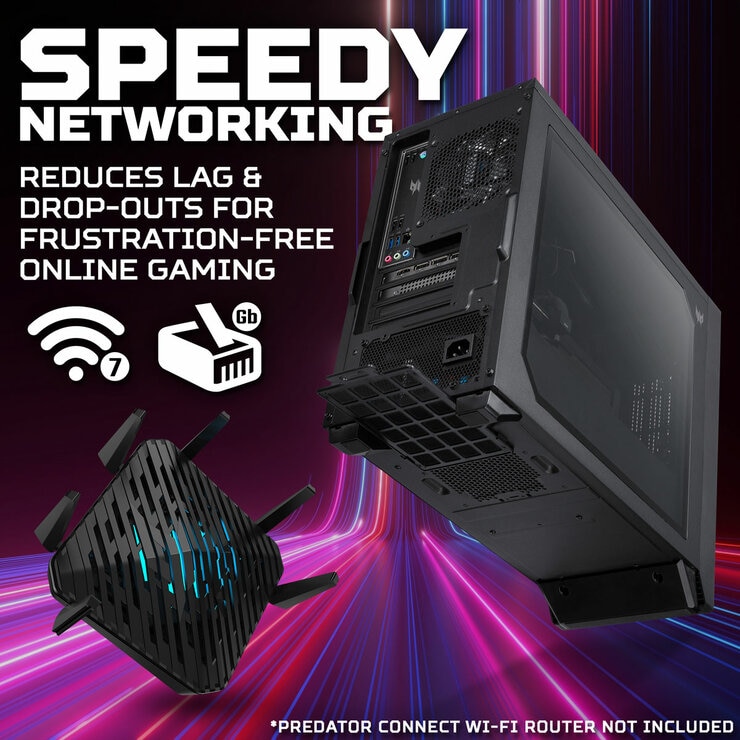 ACER Predator Orion 3000, Intel Corei 5, 16GB, 512GB, NVIDIA Ge Force 5060 Gaming Desktop, DG.E4UEK.001