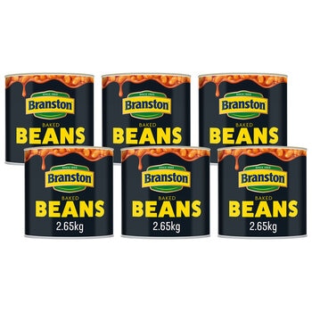 Branston Baked Beans in Tomato Sauce, 6 x 2.6kg