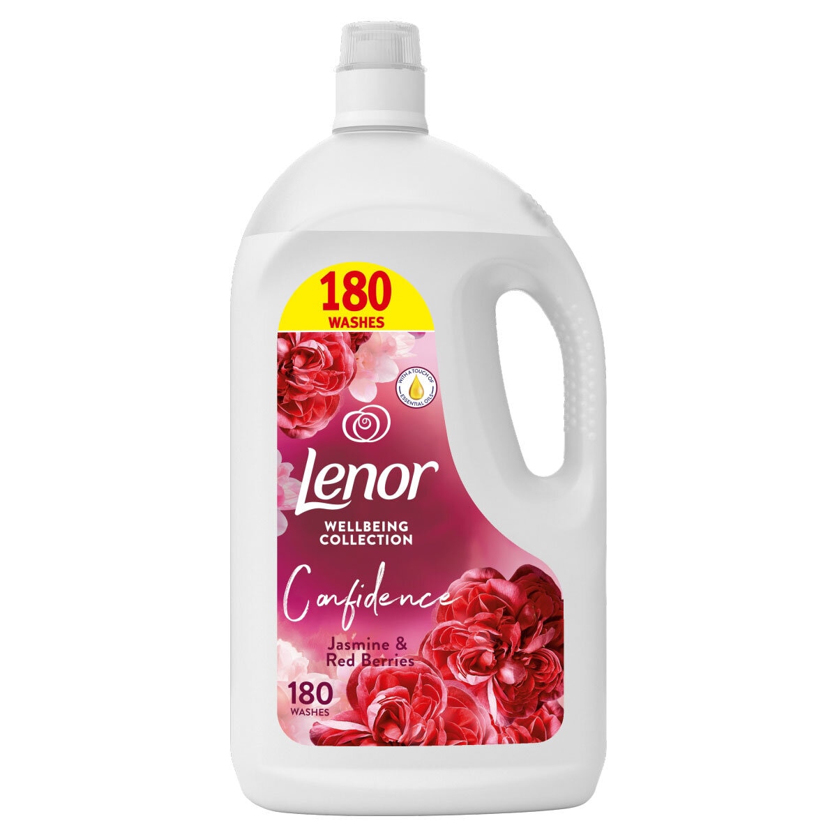 Lenor Wellbeing Jasmine & Red Berries, 3.6L  (180 Wash)