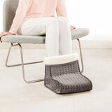 Beurer FW20 Cosy Electric Heated Foot Warmer, Taupe Beurer FW20 Cosy Electric Heated Foot Warmer, Taupe