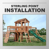 Installation Service for #470246 Backyard Discovery Sterling Point Playcentre