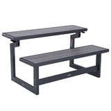 Lifetime Simulated Wood Look Convertible Bench - Model 60253